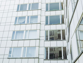 Full frame shot of modern building