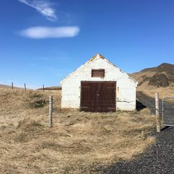 Abandoned farmhouse in southern iceland