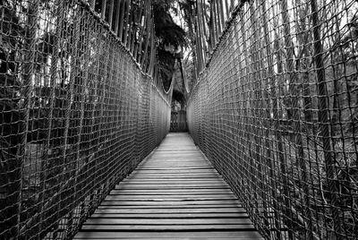 Footbridge in corridor