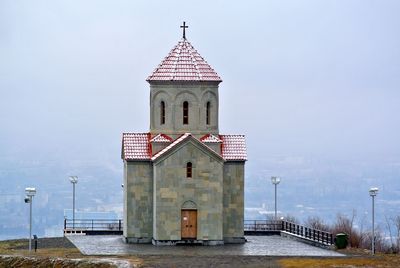 Church against sky