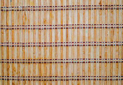 Japanese traditional old bamboo sticks with thread