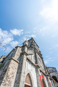 Low angle view of building against sky