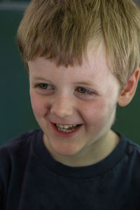 Portrait of smiling boy