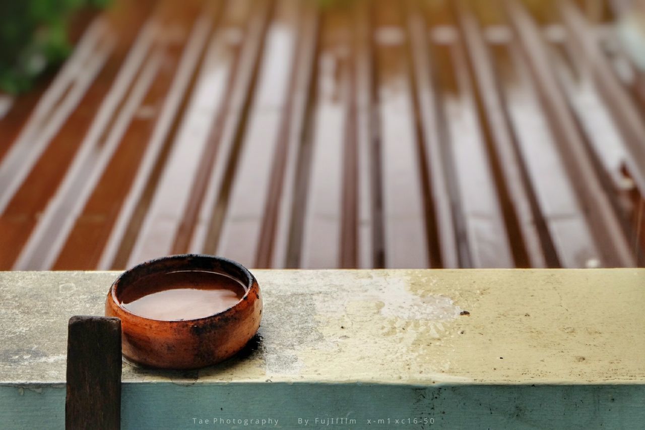 wood - material, wooden, close-up, focus on foreground, wood, plank, table, rusty, still life, metal, selective focus, old, no people, brown, outdoors, day, single object, weathered, metallic, textured