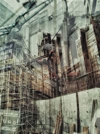 Aerial view of building