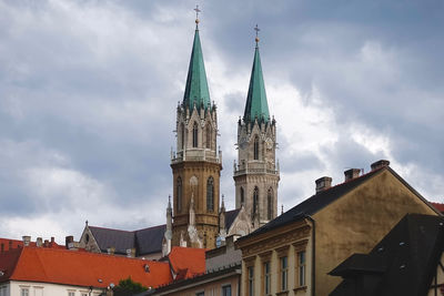 Low angle view of cathedral against sky