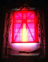 Close-up of window