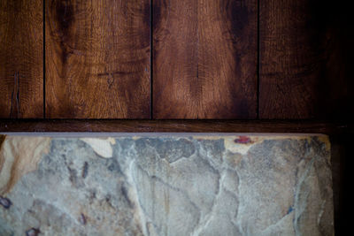 Full frame shot of weathered wooden wall