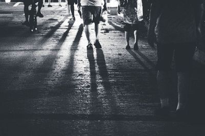 People in shopping mall