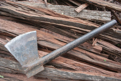 Full frame shot of wood