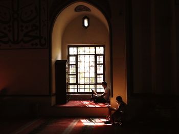 View of empty window