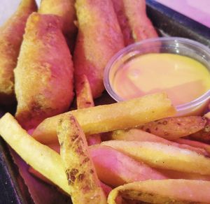 Full frame shot of pink flower