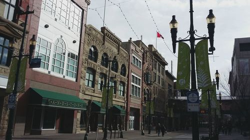 View of buildings in city