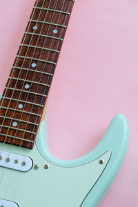 Close-up of guitar