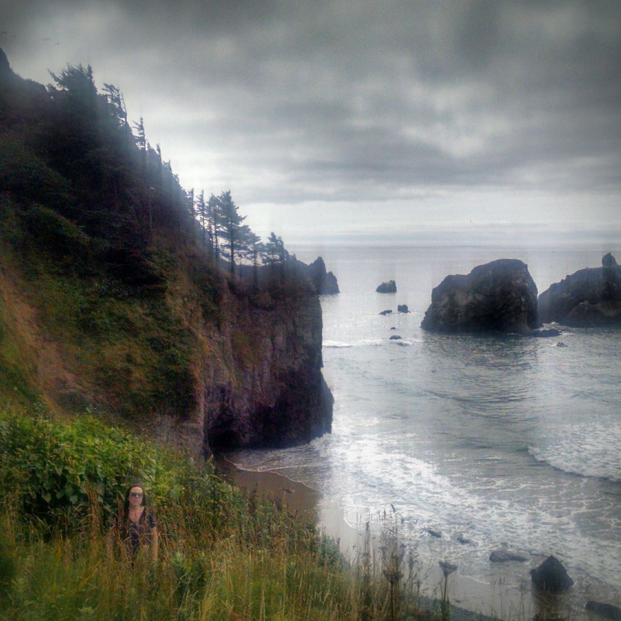 PANORAMIC VIEW OF SEA AGAINST SKY