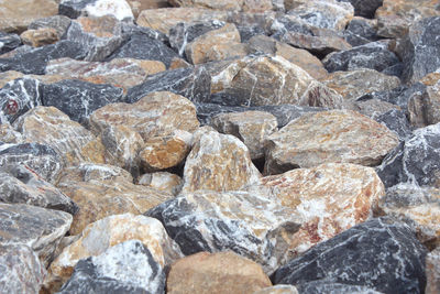 Full frame shot of rocks