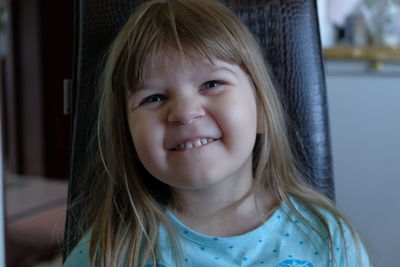 Portrait of a smiling girl