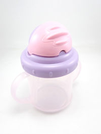 Close-up of ice cream over white background