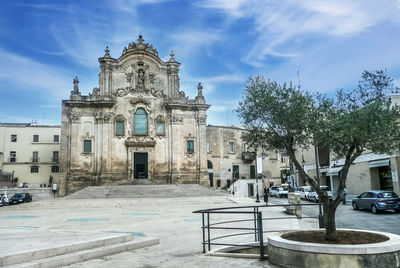 The church of s. francesco in matera