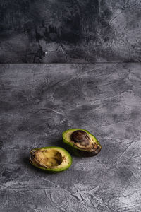 Close-up of bananas on table