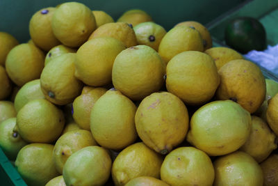 Close-up of fruits for sale at market stall