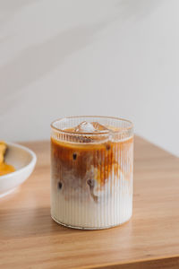 Close-up of drink on table
