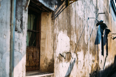 View of an abandoned building