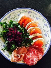 Close-up of food in plate