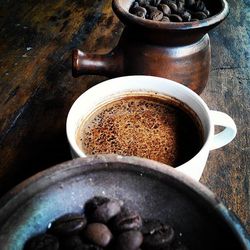 Close-up of coffee