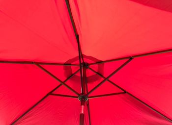 Low angle view of tent