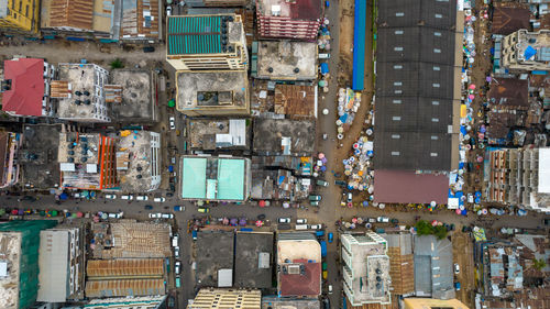 Aerial view of dar es salaam, tanzania