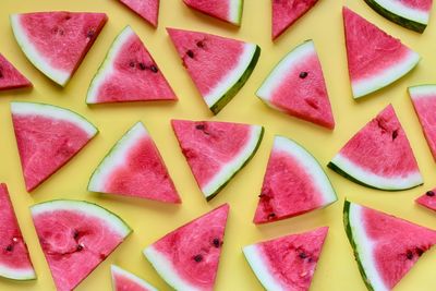 Full frame shot of strawberries