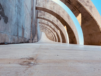 Corridor of old building