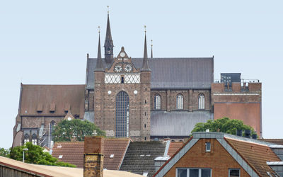 St georges church in wismar, a hanseatic city in northern germany