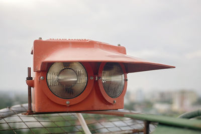 Close-up of decorative night lights 