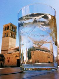 Close-up of drink