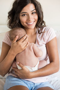 Portrait of a smiling young woman