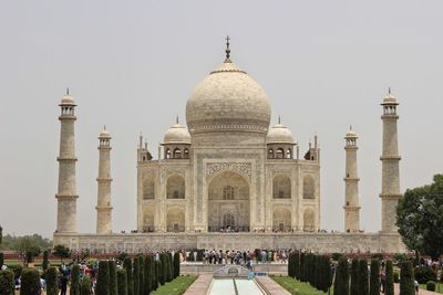 View of monument against clear sky