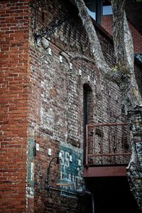 View of abandoned building