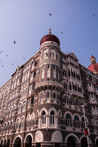 Low angle view of building against sky