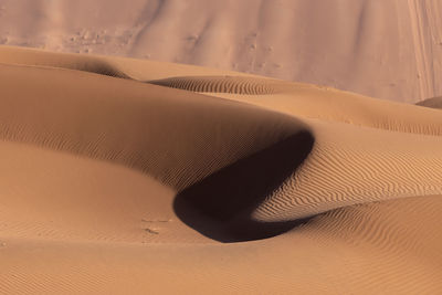 View from nature and landscapes of dasht e lut or sahara desert. middle east desert