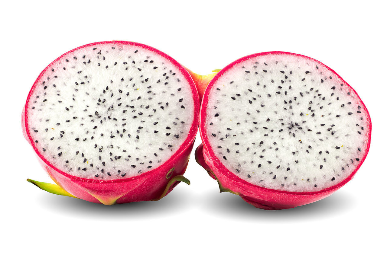 CLOSE-UP OF FRUIT ON WHITE BACKGROUND