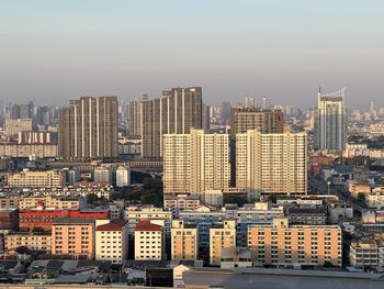 Cityscape against sky