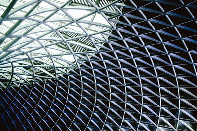 Low angle view of modern ceiling