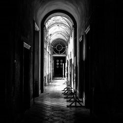 Corridor of building