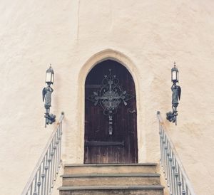 Low angle view of archway