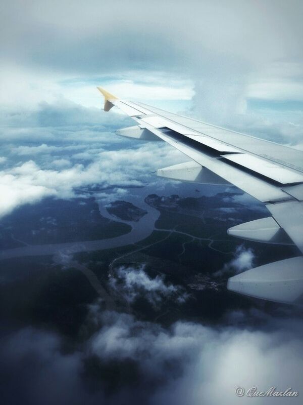 airplane, flying, air vehicle, aircraft wing, transportation, aerial view, sky, mode of transport, cloud - sky, part of, mid-air, cropped, travel, on the move, nature, cloud, cloudscape, public transportation, scenics, beauty in nature