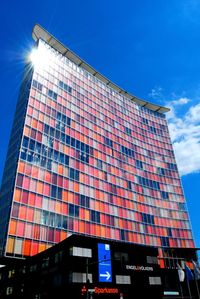 Low angle view of building against sky