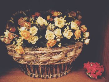 Close-up of vase on table