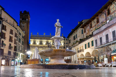 Piazza delle erbe - verona, italy